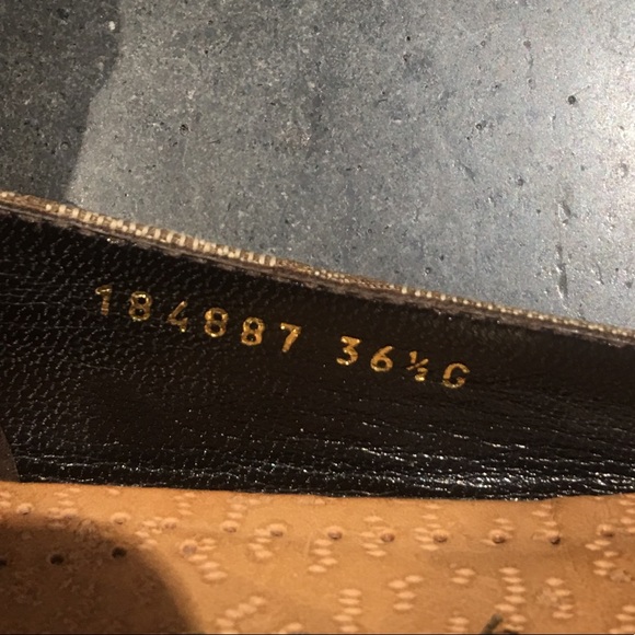 Gucci logo flat - Size 36.5 - Picture 3 of 6